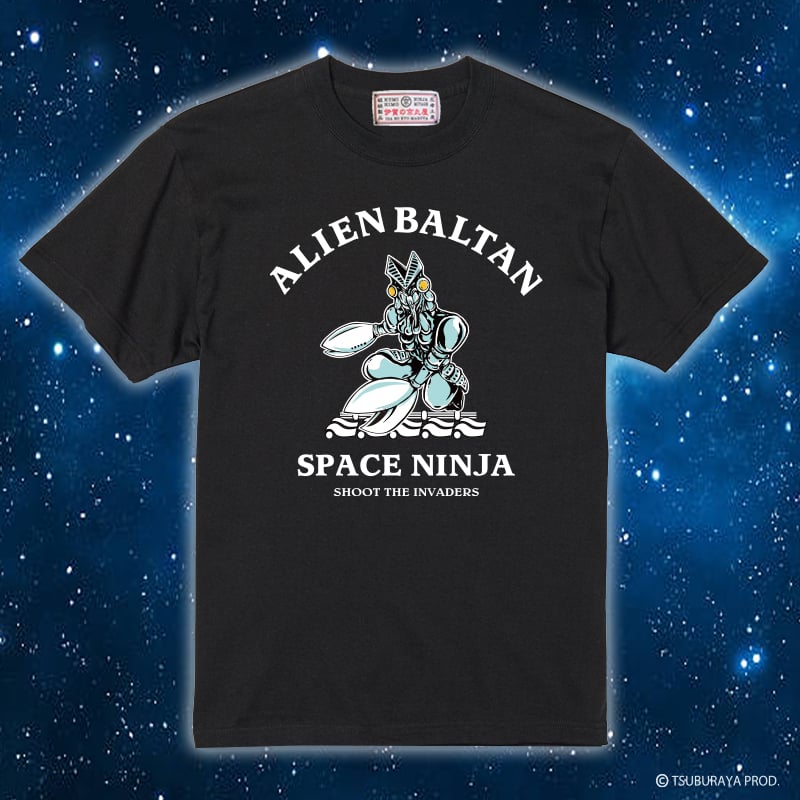 予約＞バルタン星人Tシャツ/ALIEN BALTAN T-shirts(BLACK） | 伊...