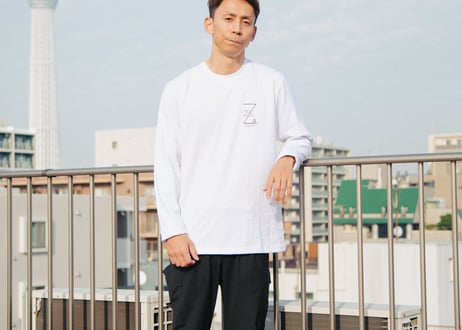 ZA TOKYO ベーシッククルーネック ロングTシャツ GRAPHIC01