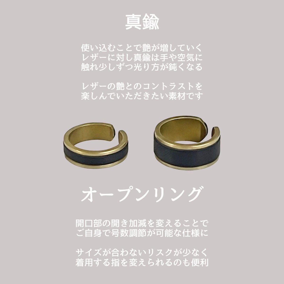CLEE リング　ブラス　真鍮 楽天市場】BRASS STORE ブラスストア / 真鍮 丸カン (70mm