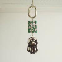 〈ｵﾝﾘｰ🐶ﾜﾝ〉粘土キーホルダー【ダル〰︎メシアン】A