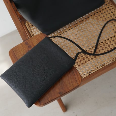 SHOULDERBAG_COW_shrink leather 4色