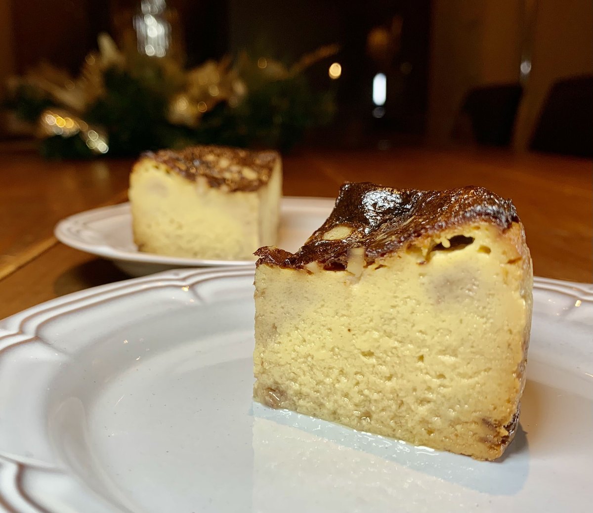 リッチバスクチーズケーキ ブルー 1ホール | CHEESE HOLIC BAR