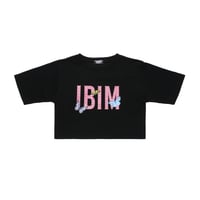 IBIM LOGO  butterfly T-shirts (BLACK)
