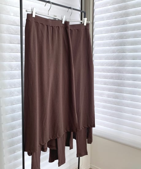 ★[Wastefreeキャンペーン]Asymmetry Legginskirt[UBD on pier]