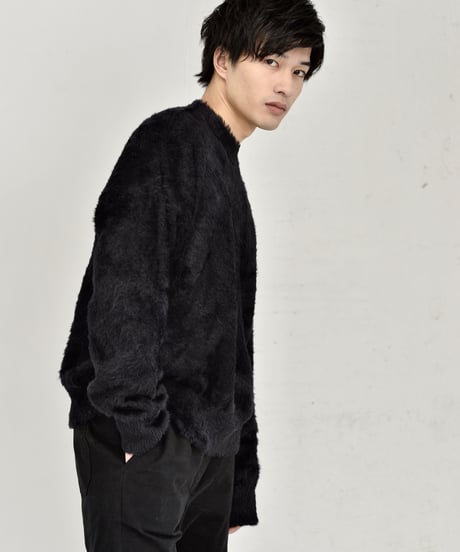 Fur Like Shaggy Knit Top