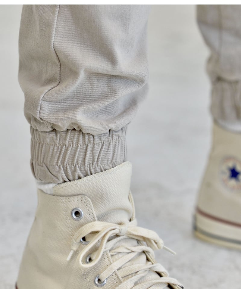 ☆[Wastefreeキャンペーン]Cropped Stretch ジョガーパンツ | UNB