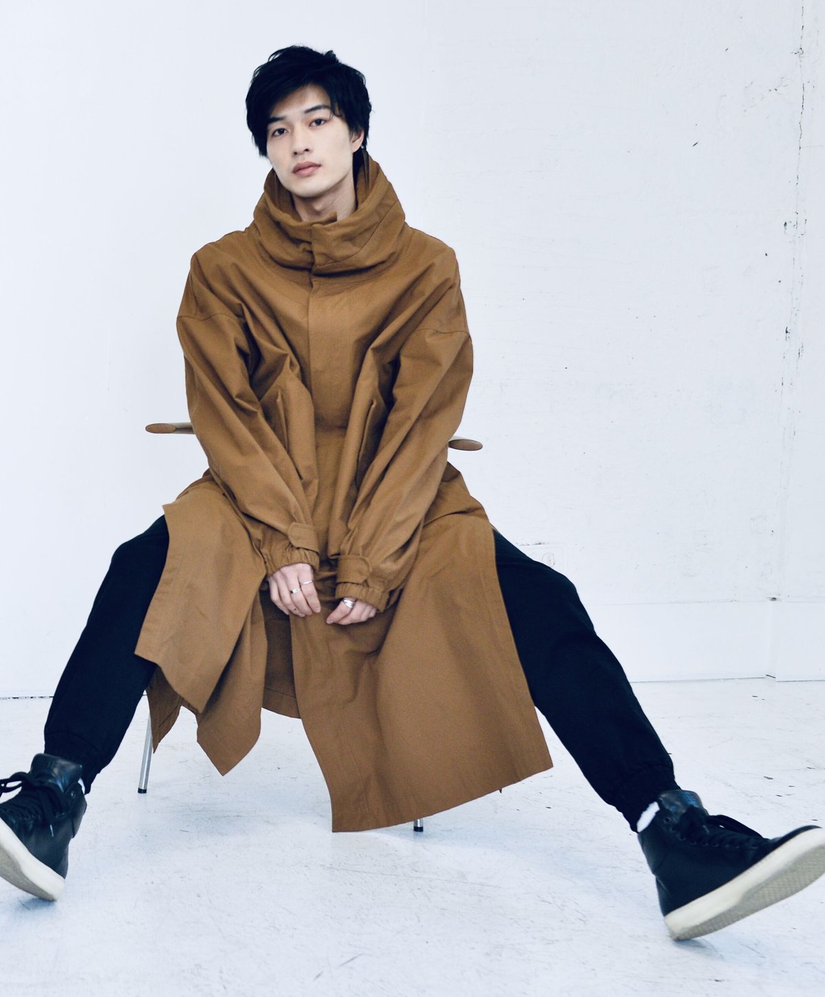 ☆[Wastefreeキャンペーン]Cropped Stretch ジョガーパンツ | UNB