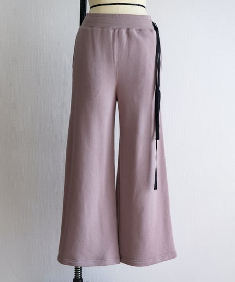 Uptown Sweat Wide Easy Pants（Oyster White/Mauve/Sumi Black）