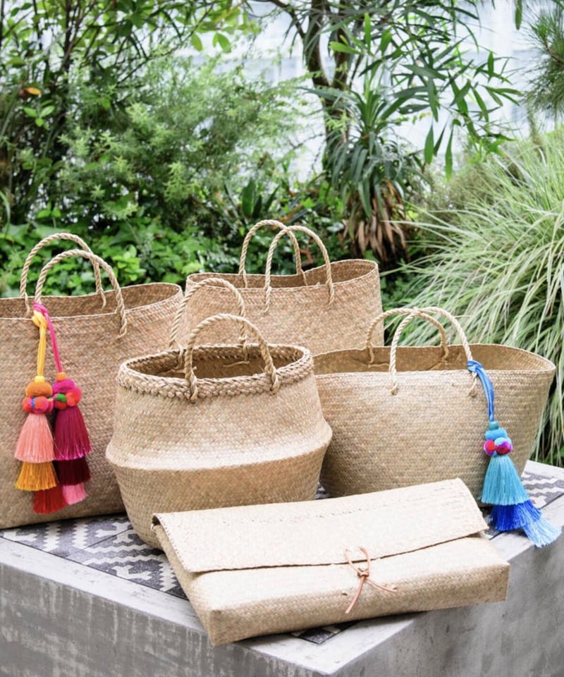 Seagrass Chillax basket Mini ※チャームプレゼント | UNBLE