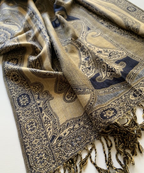 Sari Paisley Shawl（Crescent/Jupiter/Paradise）