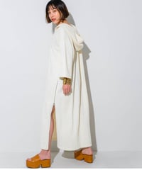 Luxe Holiday メキシカンパーカワンピース（Off White)