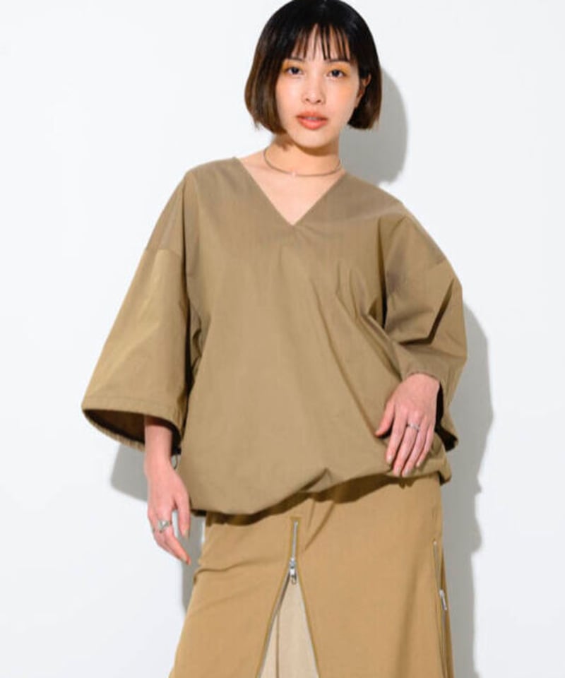 3コード3wayプルオーバー(Light Brown) | UNBLEACHED 3コード3wayプルオーバー(Light Brown) | UNBLEACHED