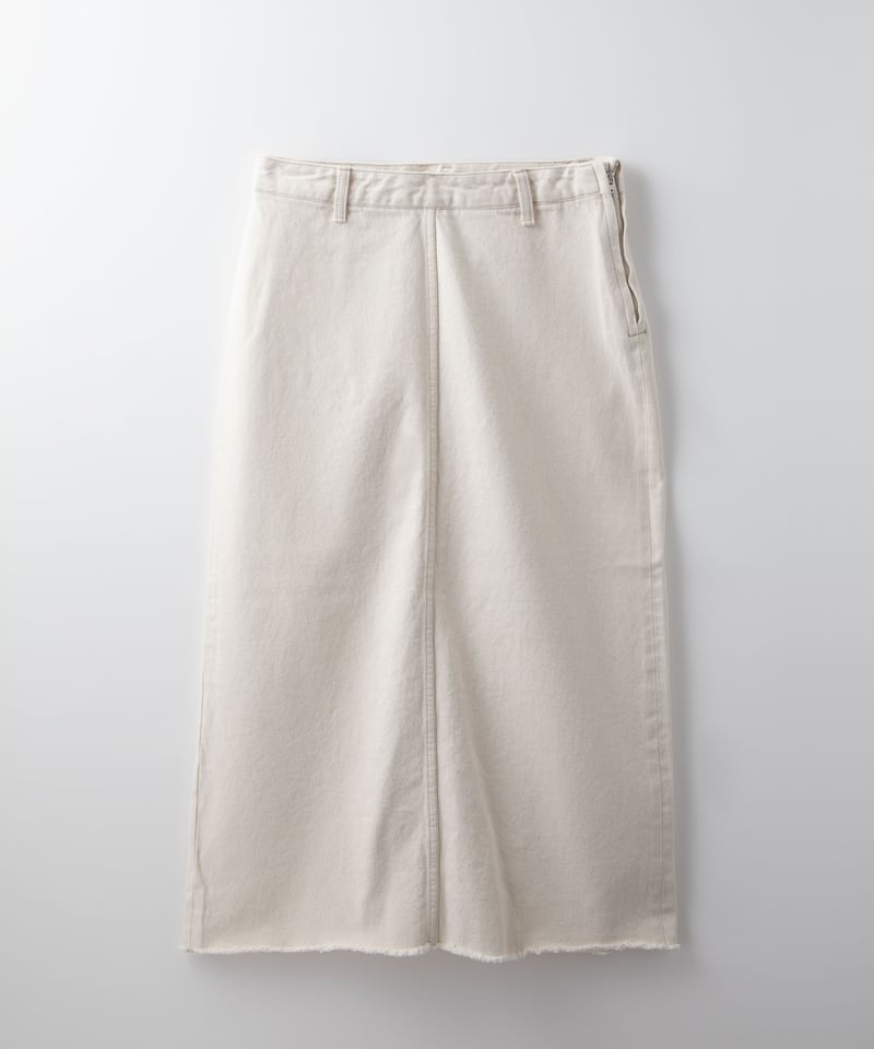 Trapeze Denim Skirt | UNBLEACHED
