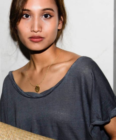 Greek Motif Coin Necklace