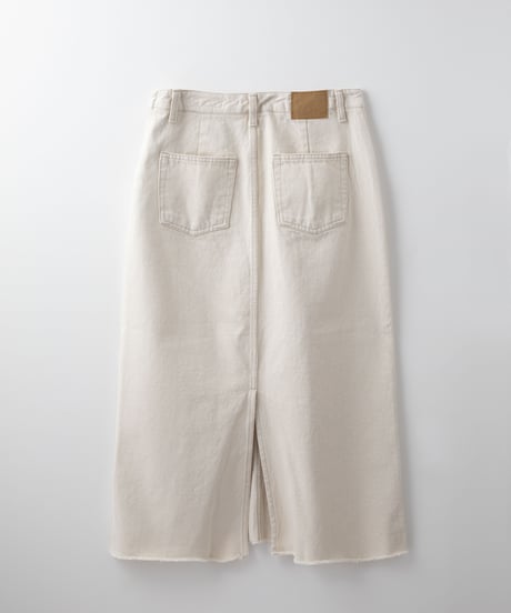 Trapeze Denim Skirt
