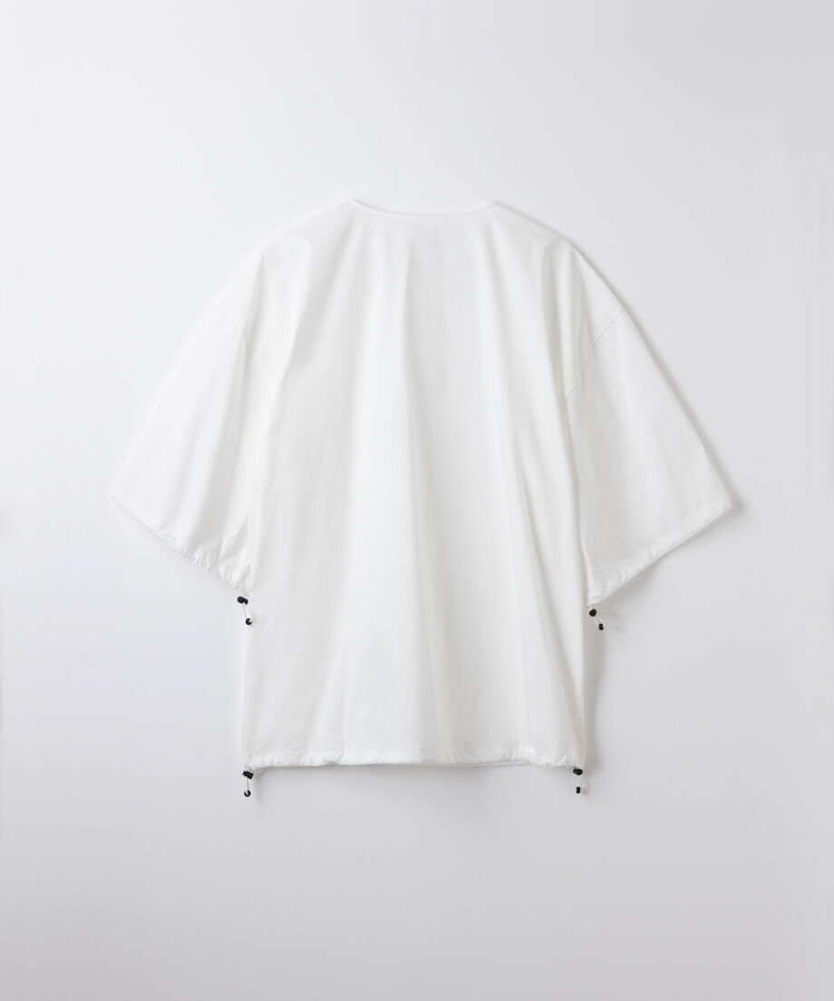 ☆ふみ様☆veritecoeurドローコードウェットプルオーバー白 3コード3wayプルオーバー（White） | UNBLEACHED