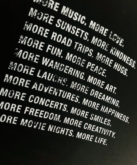 GH MORE MORE MORE Long T-shirt