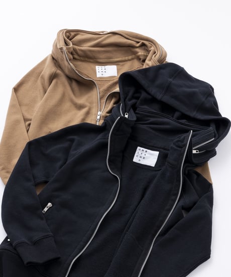 Basic Sweat Big Hood Jacket/Black