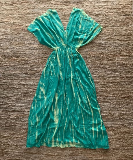 TT/Tie dye Butterfly Sleeve Summer Dress