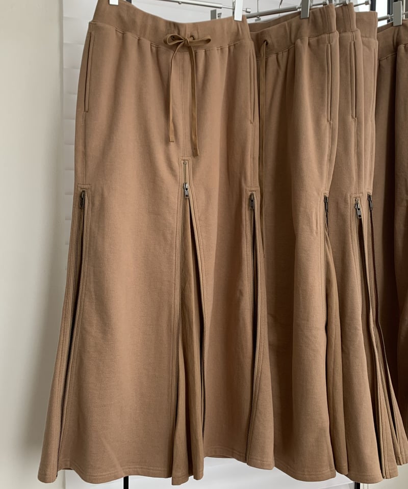 ☆[Wastefreeキャンペーン]High Dence スウェット4スライダースカート  