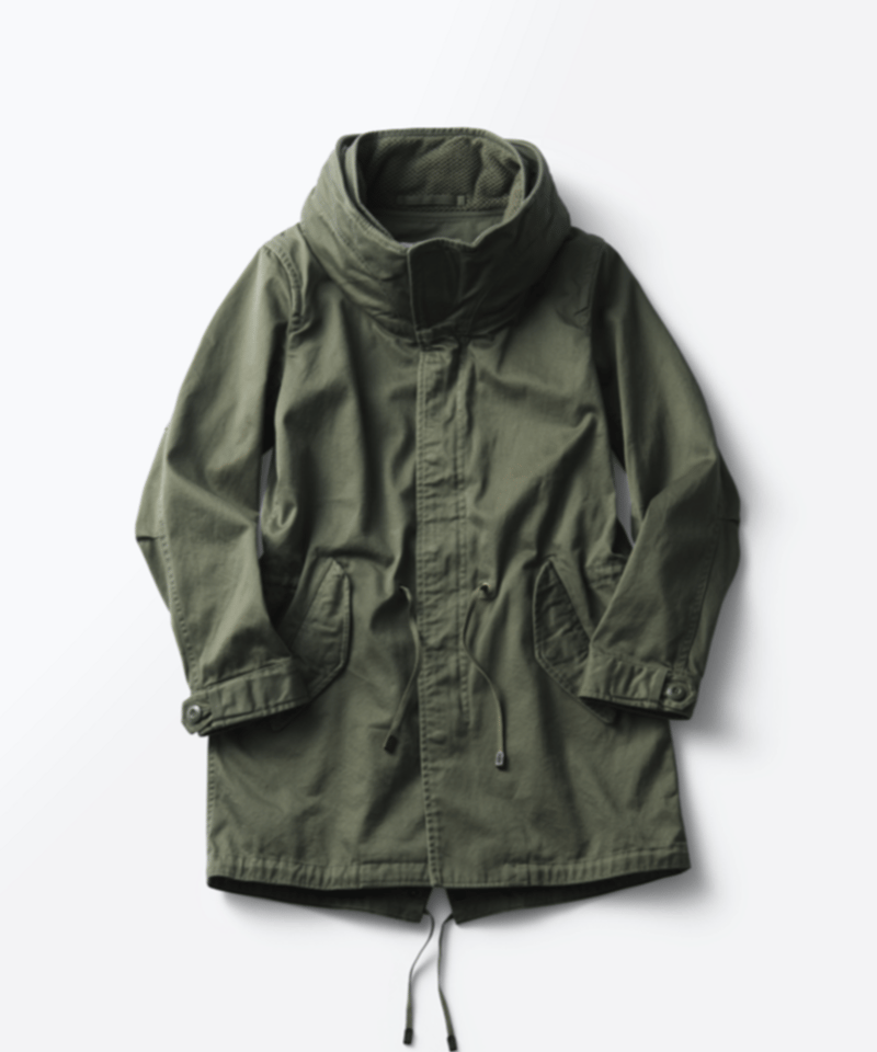 Nomad Big Hood Long Jacket（Unisex/Large size) |
