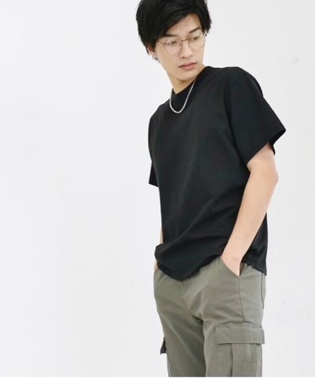Cropped Stretch Cargo Jogger Pants