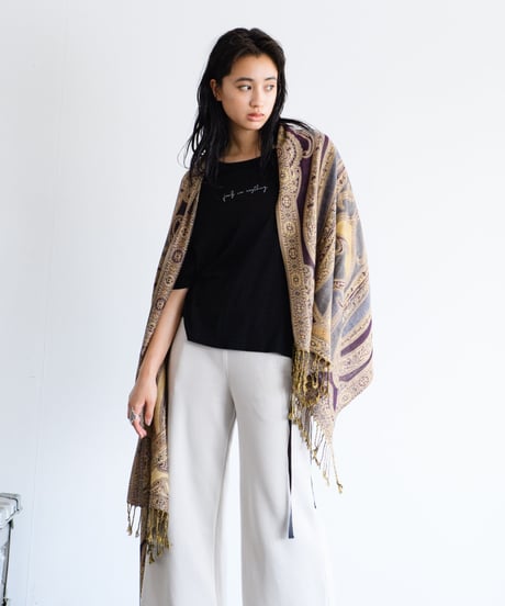 Sari Paisley Shawl（Crescent/Jupiter/Paradise）