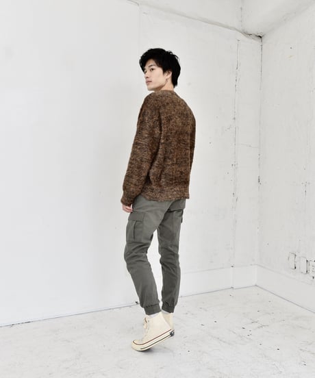 Fur Like Shaggy Knit Top