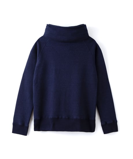 Premium Indigo Sweat Big Hood Jacket