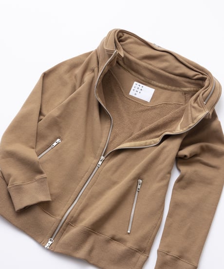 Basic Sweat Big Hood Jacket/Camel
