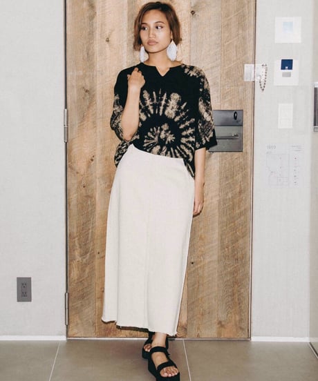 Trapeze Denim Skirt
