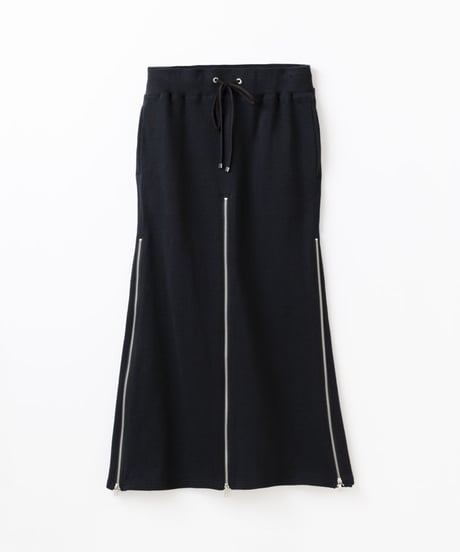 Basic Sweat 4slider Skirt/Black