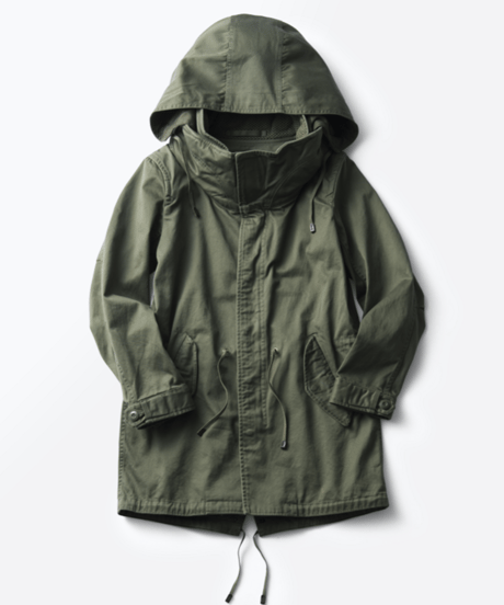 Nomad Big Hood Long Jacket（Unisex/Large size)