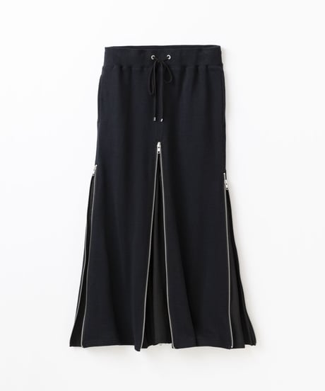 Basic Sweat 4slider Skirt/Black
