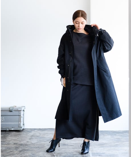Uptown Sweat Slider Skirt（Oyster White/Mauve/Sumi Black）