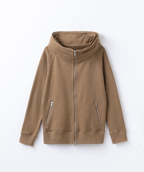 Basic Sweat Big Hood Jacket/Camel