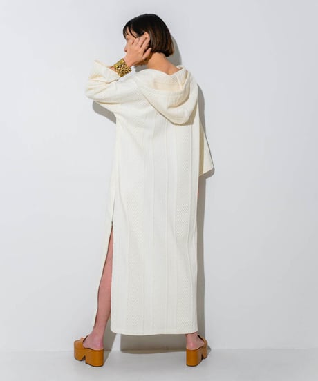 Luxe Holiday メキシカンパーカワンピース（Off White)