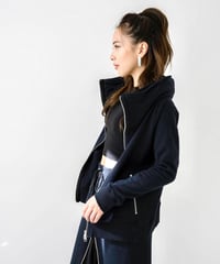 Basic Sweat Big Hood Jacket/Black