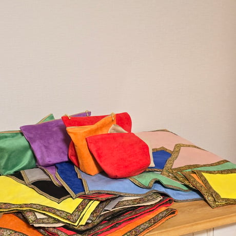 タイリボンタロットクロス　受注生産8月お渡し予定