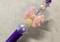 【特別価格】淡水パール　カスタム原石ペン
