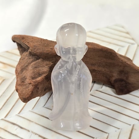 【SALE】慈悲と守護と導きを　イットリウムフローライトのお地蔵【D】