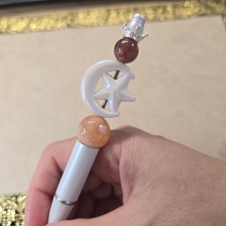 自分らしい優しさに包まれて。カスタム原石ペン