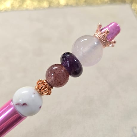 自分の魅力を武器に。カスタム原石ペン