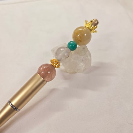 このチャンス(金運)逃さない‼ 原石ペン