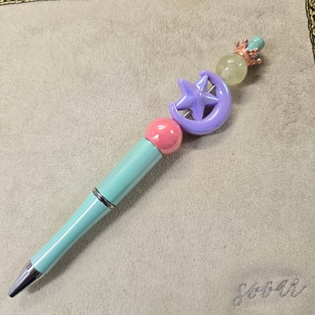 余裕をもって楽しく過ごす。カスタム原石ペン