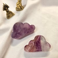【summerSALE】フローライトの雲の置物