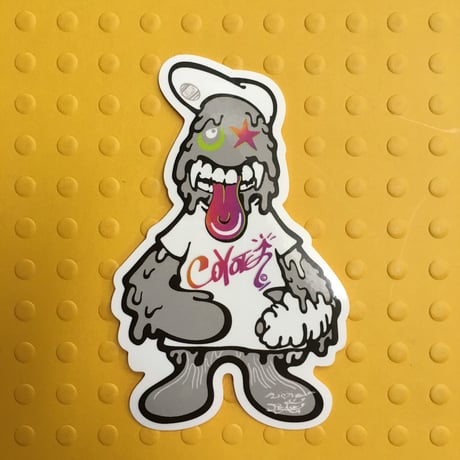 Sticker  #A：4点（4色セット）耐水性