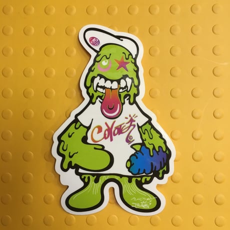 Sticker  #A：4点（4色セット）耐水性