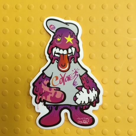 Sticker  #A：4点（4色セット）耐水性