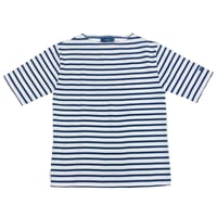 OUESSANT SHORT SLEEVE SHIRTS [ NEIGE/MARIN(WHNY) ] 03JC1325